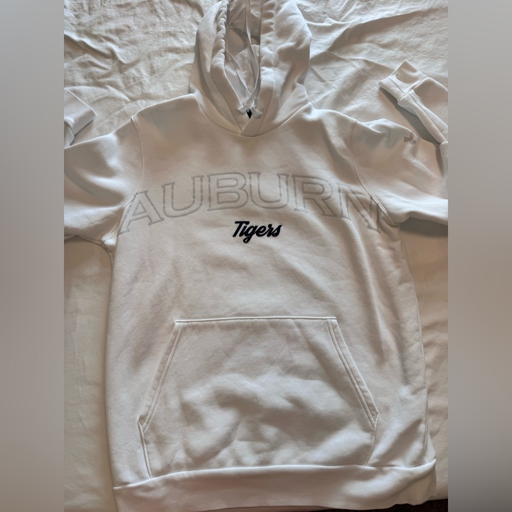 Under Armour Auburn University White Hoodie